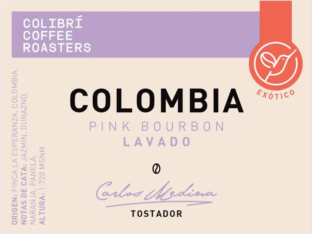 COLOMBIA - PINK BOURBON - GRANO