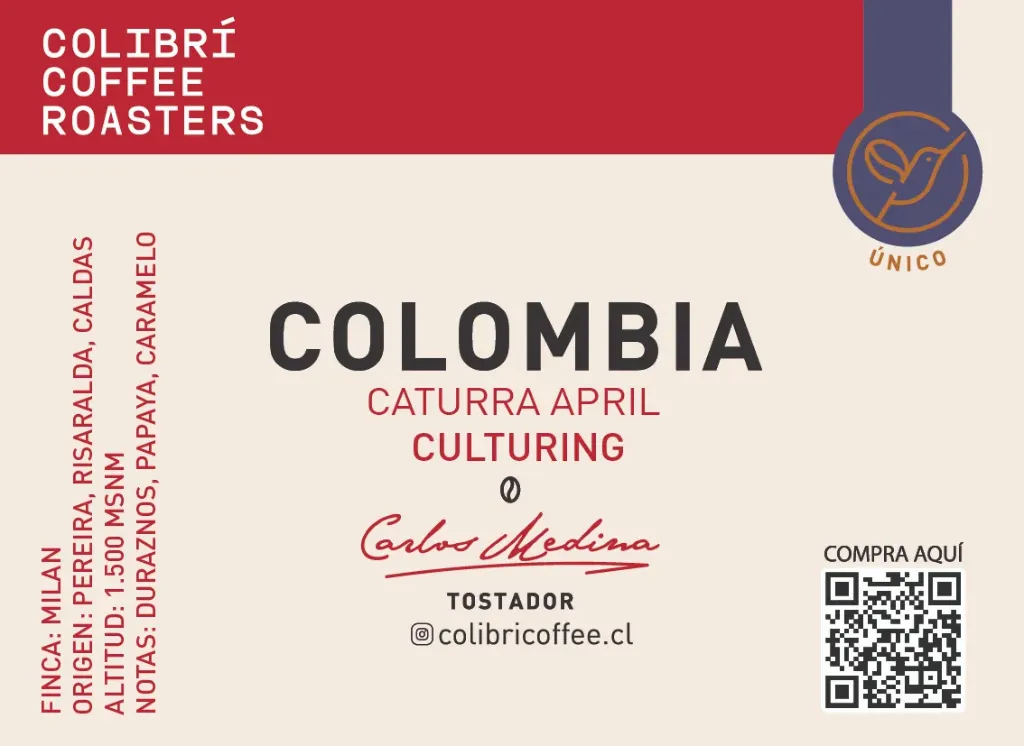 COLOMBIA - CATURRA APRIL - FINCA MILAN - TOSTADO - GRANEL