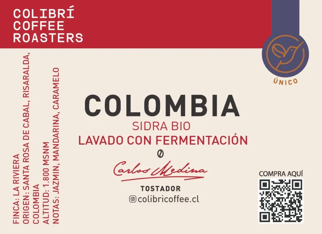 COLOMBIA - SIDRA BIO - LAVADO CON FERMENTACIÓN - FINCA LA RIVIERA